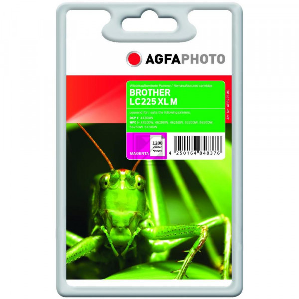 Agfaphoto Tintenpatrone magenta (APB225MD)