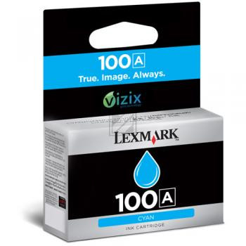 Lexmark Tintenpatrone cyan (14N0920E, 100A)