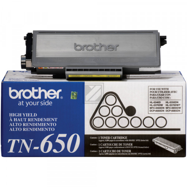Brother Toner-Kit schwarz HC (TN-650)