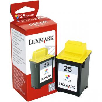 Lexmark Tintendruckkopf 3-farbig HC (15M0125, 25)