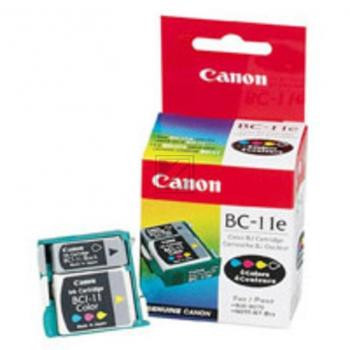 Canon Tintendruckkopf Tintenpatrone BCI-11BK/BCI-11C cyan/gelb/magenta schwarz (0907A002, BC-11E)