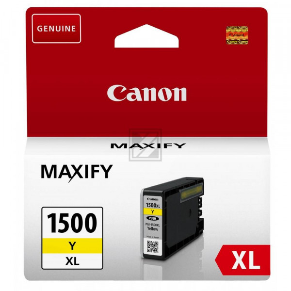 Canon Tintenpatrone gelb HC (9195B001, PGI-1500XLY)