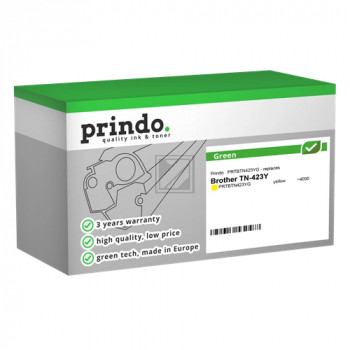 Prindo Toner-Kartusche (Green) gelb HC (PRTBTN423YG)