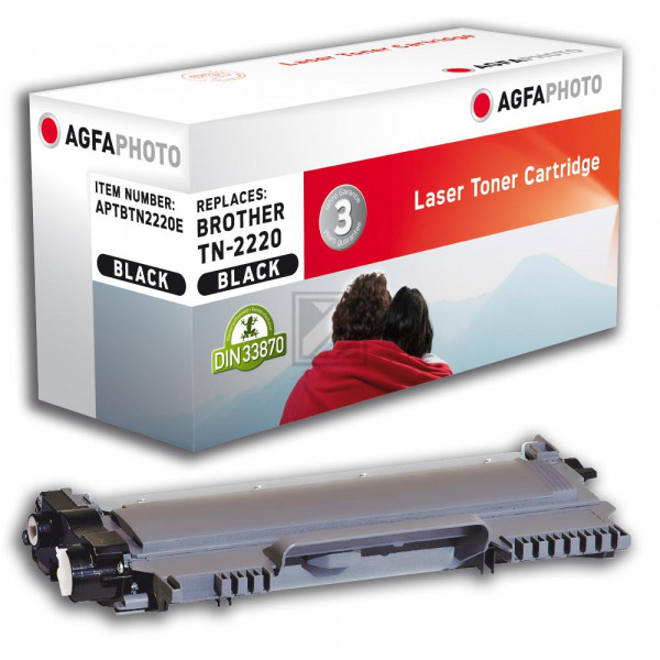 Agfaphoto Toner-Kit schwarz HC (APTBTN2220E)