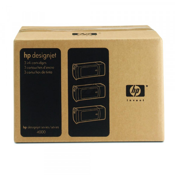 HP Tintenpatrone schwarz (C5082A, 3 x 90)