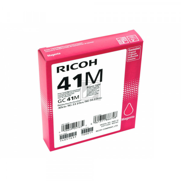 Ricoh Gel-Kartusche magenta HC (405763, GC-41MH)