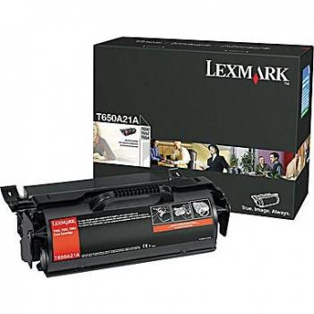 Lexmark Toner-Kartusche schwarz (T650A21A)