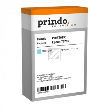 Prindo Tintenpatrone cyan light (PRIET0795)