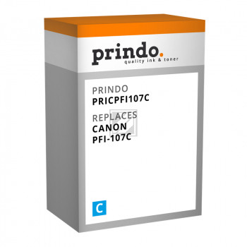Prindo Tintenpatrone cyan (PRICPFI107C)