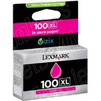 Lexmark Tintenpatrone Prebate magenta HC (14N1070B, 100XL)