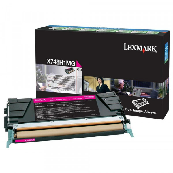 Lexmark Toner-Kit Return Program Return magenta HC (X748H1MG)