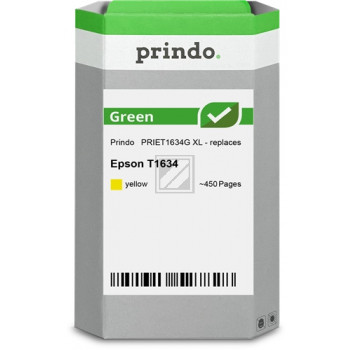 Prindo Tintenpatrone (Green) gelb HC (PRIET1634G)