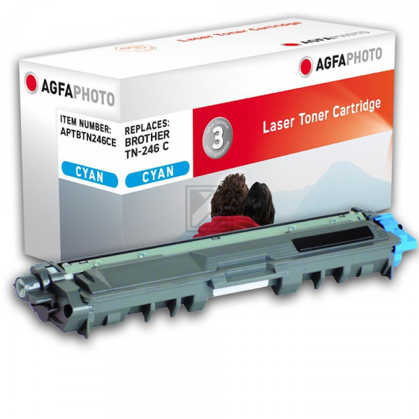 Agfaphoto Toner-Kit cyan HC (APTBTN246CE)