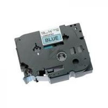 Brother Schriftbandkassette schwarz/blau (TX-551)