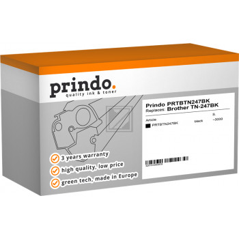 Prindo Toner-Kartusche schwarz HC (PRTBTN247BK)
