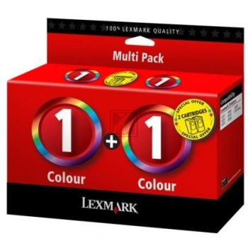 Lexmark Tintendruckkopf 2 x cyan/gelb/magenta 2-Pack HC (80D2955BL, 1)