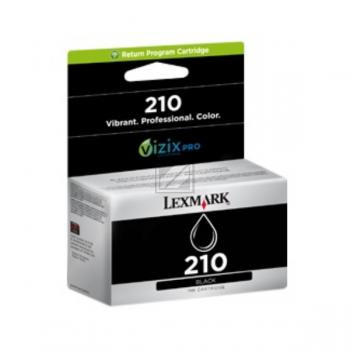 Lexmark Tintenpatrone Return schwarz (14L0173B, 210)