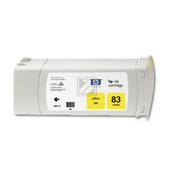 HP Tintenpatrone UV-Tintensystem 3 x gelb (C5075A, 83)