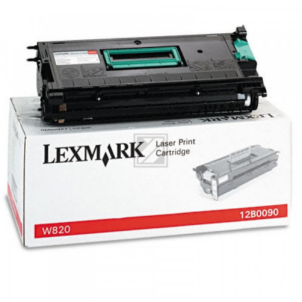 Lexmark Toner-Kartusche schwarz (12B0090)