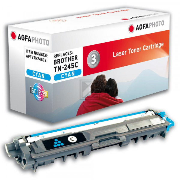 Agfaphoto Toner-Kit cyan HC (APTBTN245CE)