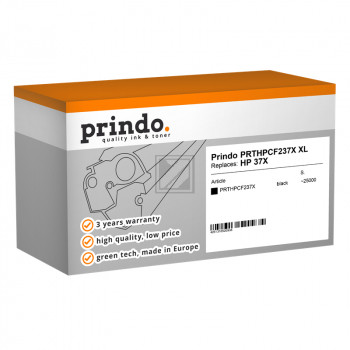 Prindo Toner-Kartusche schwarz HC (PRTHPCF237X)