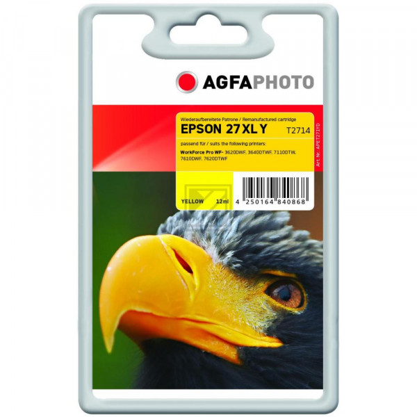 Agfaphoto Tintenpatrone gelb HC (APET271YD)