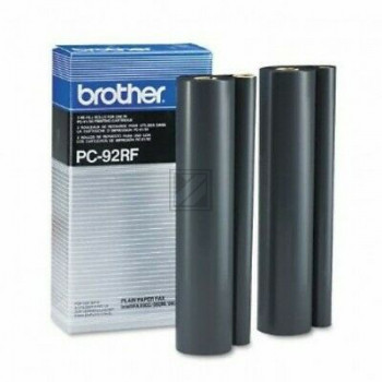 Brother Thermo-Transfer-Rolle 2 x schwarz (PC-92RF)
