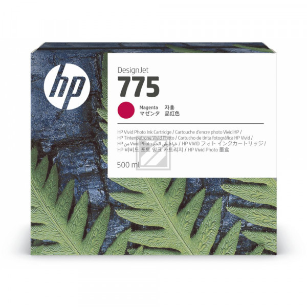 HP Tintenpatrone magenta (1XB18A, 775)
