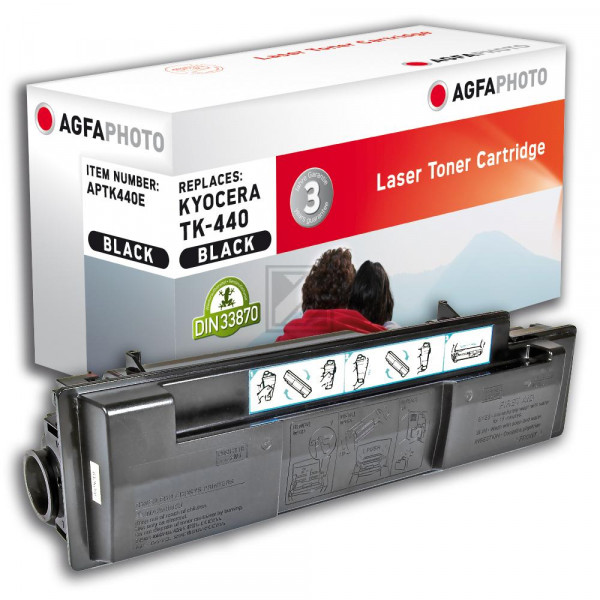 Agfaphoto Toner-Kit schwarz (APTK440E)