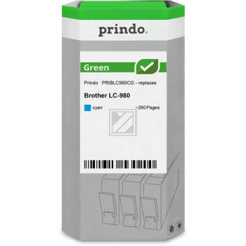 Prindo Tintenpatrone (Green) cyan (PRIBLC980CG)