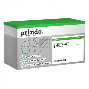 Prindo Toner-Kit (Green) schwarz HC (PRTBTN2420G)