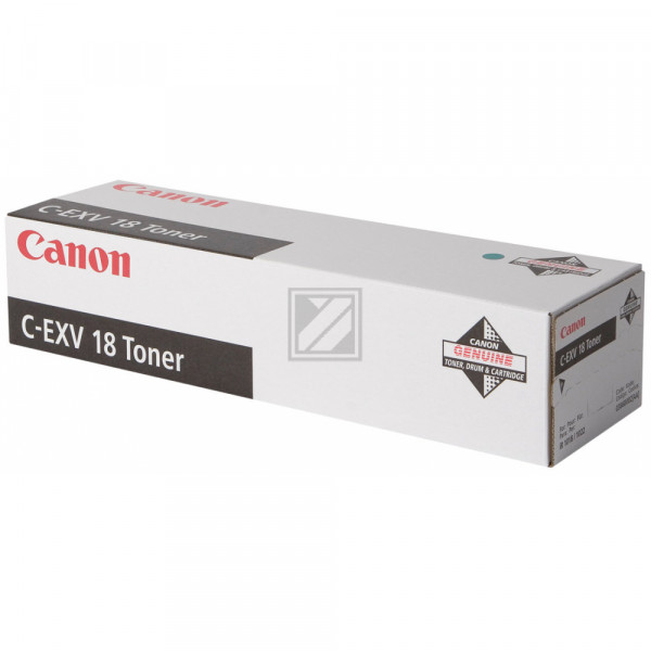 Canon Toner-Kit schwarz (0386B002AA, C-EXV18BK)