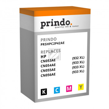 Prindo Tintenpatrone gelb cyan magenta schwarz HC (PRSHPC2P42AE)