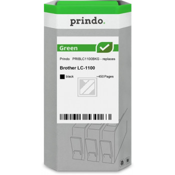 Prindo Tintenpatrone (Green) schwarz (PRIBLC1100BKG)