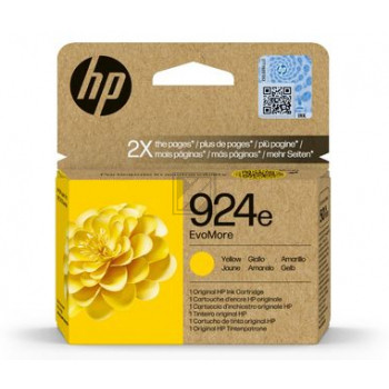 HP Tintendruckkopf EvoMore gelb (4K0U9NE, 924e)