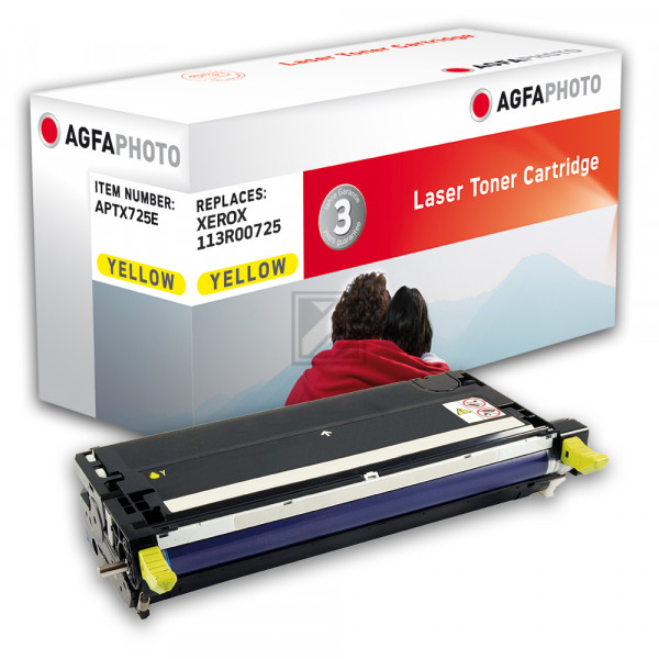 Agfaphoto Toner-Kartusche gelb HC (APTX725E)