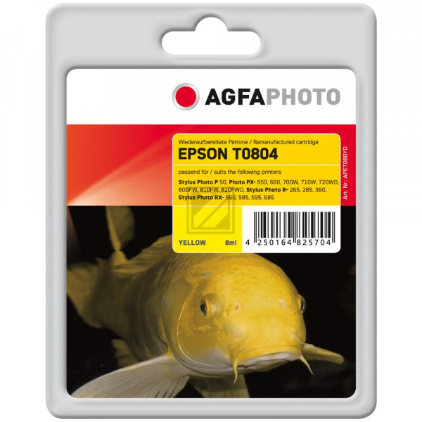 Agfaphoto Tintenpatrone gelb (APET080YD)