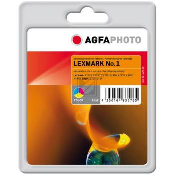Agfaphoto Tintendruckkopf cyan/gelb/magenta HC (APL1C)
