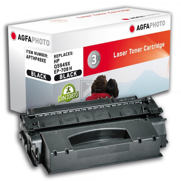 Agfaphoto Toner-Kartusche 2 x schwarz 2-Pack HC (APTHP49XDUOE)