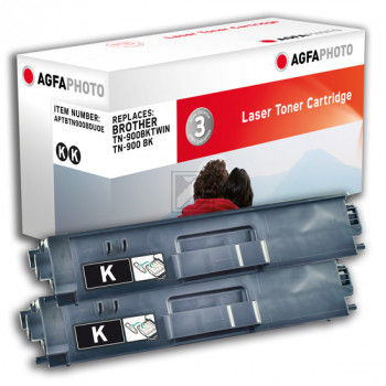 Agfaphoto Toner-Kit 2 x schwarz (APTBTN900BDUOE)