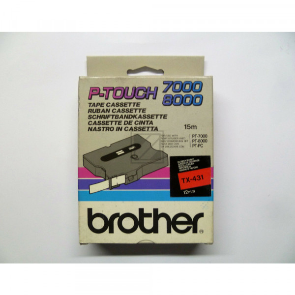 Brother Schriftbandkassette (TX-431)