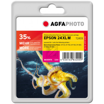 Agfaphoto Tintenpatrone magenta HC (APET243MD)