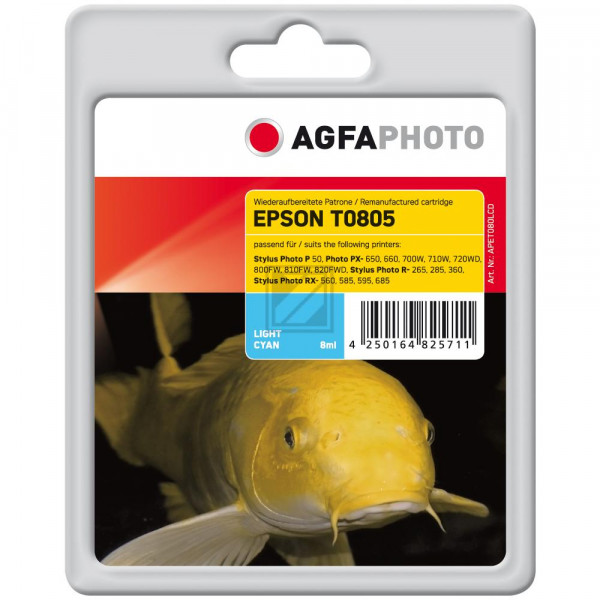 Agfaphoto Tintenpatrone cyan light (APET080LCD)