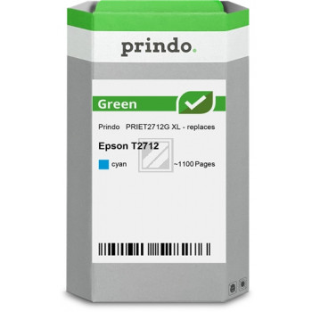 Prindo Tintenpatrone (Green) cyan HC (PRIET2712G)