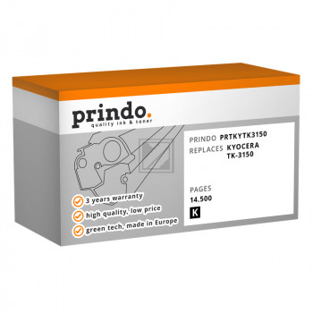Prindo Toner-Kit schwarz (PRTKYTK3150)