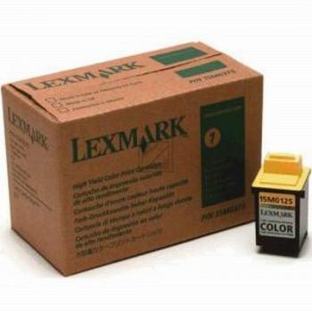 Lexmark Tintendruckkopf 3-farbig HC (15M0375)