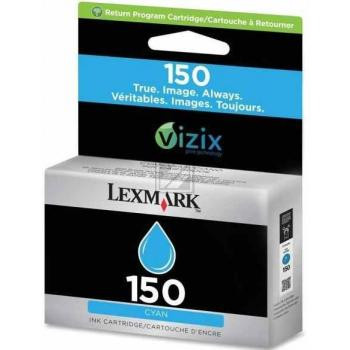 Lexmark Tintendruckkopf Prebate cyan (14N1608B, 150)