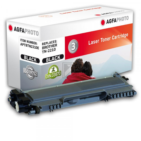 Agfaphoto Toner-Kit schwarz (APTBTN2210E)
