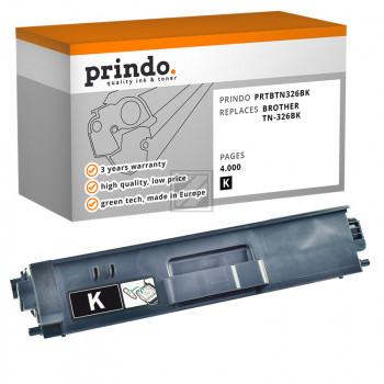 Prindo Toner-Kartusche schwarz HC (PRTBTN326BK)