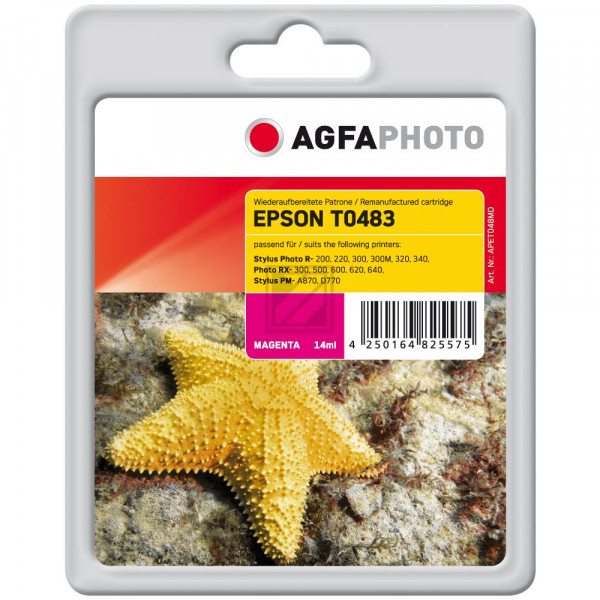 Agfaphoto Tintenpatrone magenta (APET048MD)